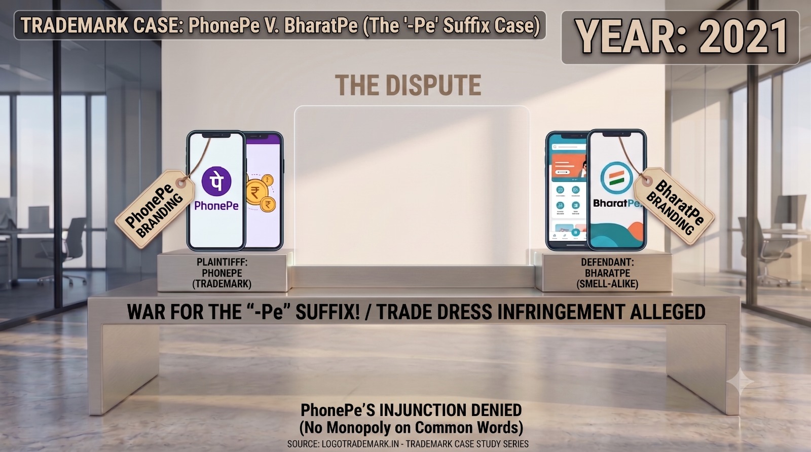 PhonePe vs. BharatPe: Can a Company Monopolize a Generic Word Suffix Like 